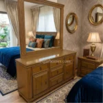 Bedroom Set 2 – Walnut N3 Design with Dresser