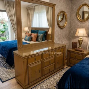 Bedroom Set 2 – Walnut N3 Design with Dresser