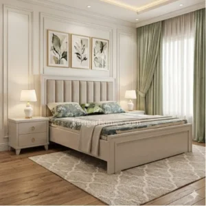 FZ5 – FZ1 Oak Design with Bed, Dresser, Sidetables & Wardrobe