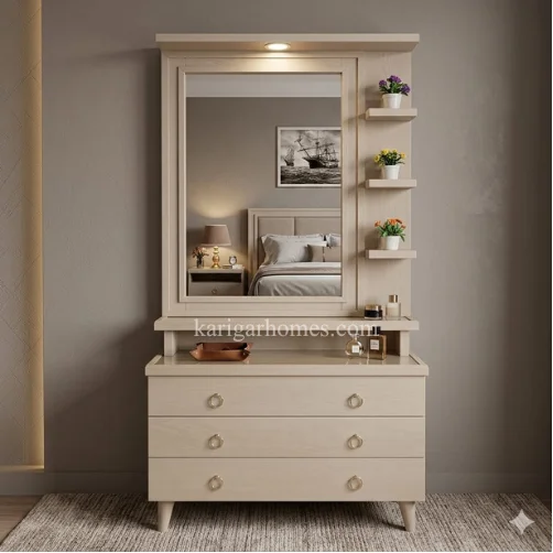 Bedroom Set 6 – FZ2 Oak Design with Dresser