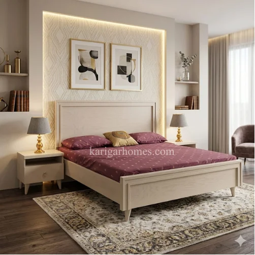 Bedroom Set 6 – FZ2 Oak Design with Dresser