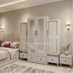 Bedroom Set 10 – Oak Veneer + Lasani