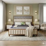 Bedroom Set 11 – Walnut Wood + Lasani