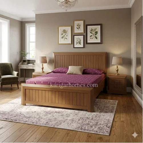 Bedroom Set 12 – Walnut Veneer Board