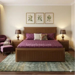 Bedroom Set 12 – Walnut Veneer Board