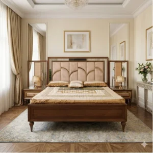 Bedroom Set 13 – Walnut Veneer + Lasani