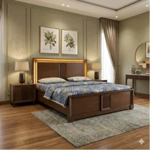 Bedroom Set 14 – Walnut Veneer Board