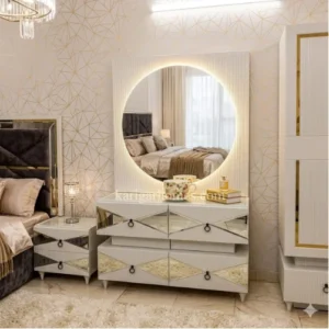 Bedroom Set 17 – Oak Veneer + Lasani