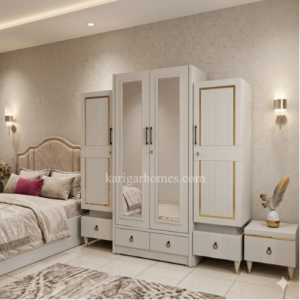 Bedroom Set 17 – Oak Veneer + Lasani