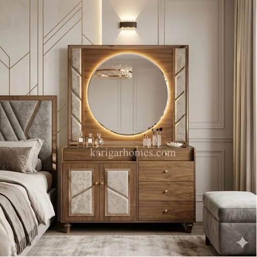 Bedroom Set 18 – Walnut Veneer Board