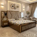 Bedroom Set 18 – Walnut Veneer Board