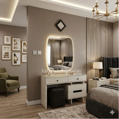 Bedroom Set 19 – Oak Veneer Board