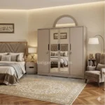 Bedroom Set 19 – Oak Veneer Board