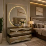 Bedroom Set 25 – Walnut and Lasani Board