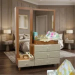 Bedroom Set 7 – Walnut Veneer Board