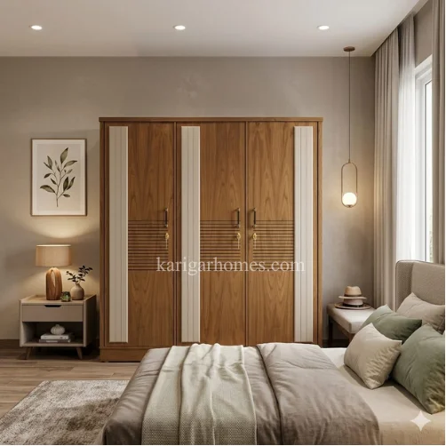 Bedroom Set 7 – Walnut Veneer Board