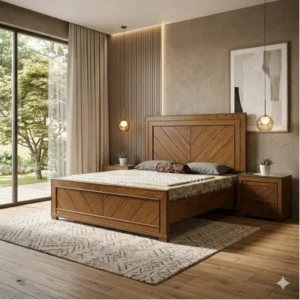 Bedroom Set 9 – Walnut Veneer Board