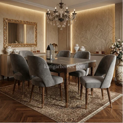 Cushioned Dining Set
