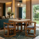 FZ7 Sheesham Wood Folding Dining Set