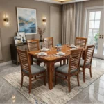 Wood Polish Dining Set
