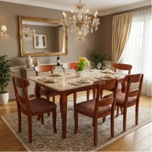 Wood Polish Dining Set